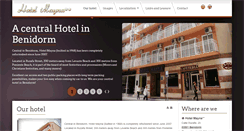 Desktop Screenshot of hotelmayna.es